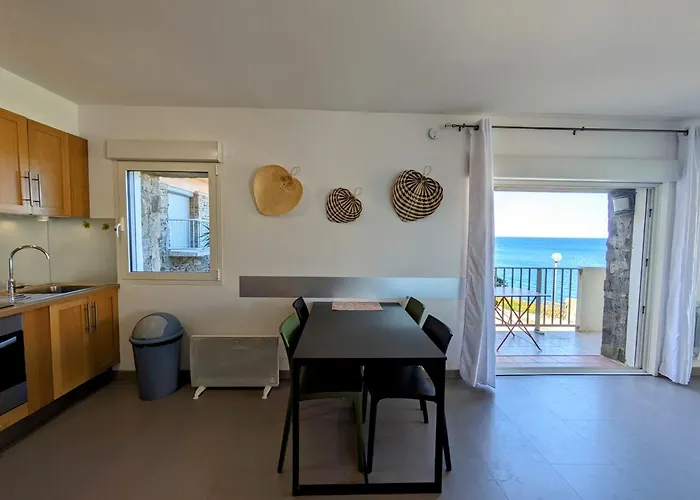 Appartement Vue Mer A 1 Min A Pied Des Plages Avec Parking Prive